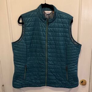 Orvis Blue Quilted Vest XL